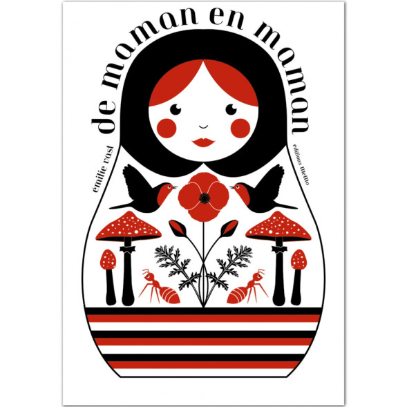 Livre bébé en carton "De maman en maman" d'Émilie Vast (0-4 ans)