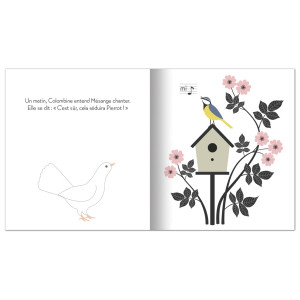 Livre enfant "Le chant de Colombine" d'Émilie Vast (3-6 ans) Memo