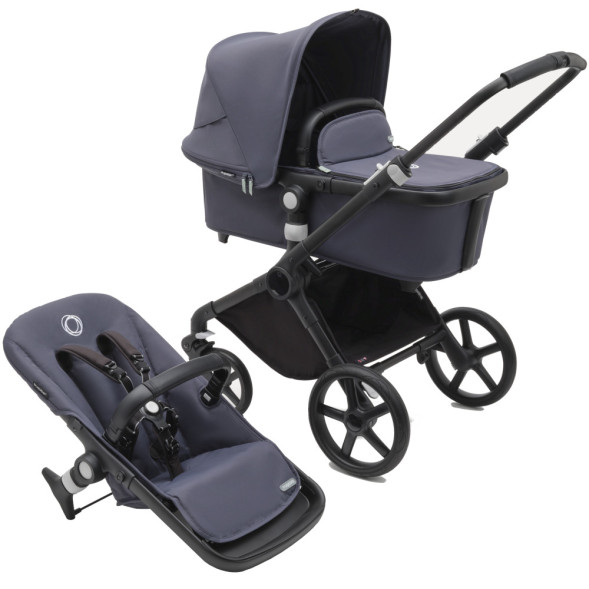  Poussette Bugaboo Fox Cub "Bleu Tonnerre"