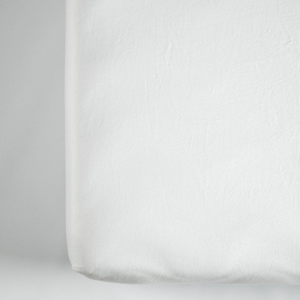 Drap housse 60x120 en Pur coton bio "Blanc"