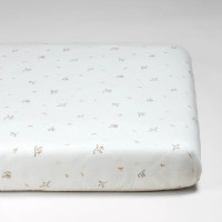 Drap housse 70x140 en coton bio "L'Envolée"