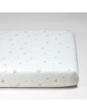 Drap housse 70x140 en coton bio "L'Envolée"