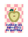 Carte Postale "Cueillir les pailletes du quotidien"  Maison Mapa-chali