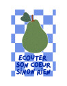 Carte Postale "Ecouter son coeur sinon rien" Maison Mapa-chali