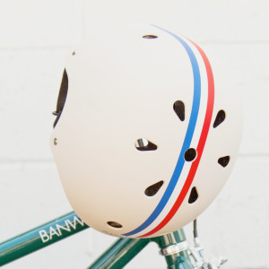 Casque de vélo (3-7 ans) "Matte Stripes"