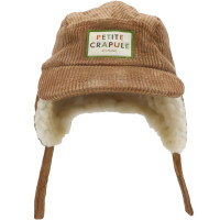 Chapka enfant en velours Erika "Petite Crapule" (3-6 ans) Milinane
