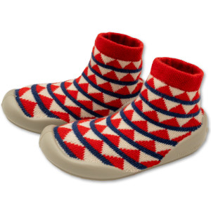 Chaussons Chaussettes à semelle souple "Tambour" Collegien