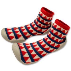 Chaussons Chaussettes à semelle souple "Tambour" Collegien