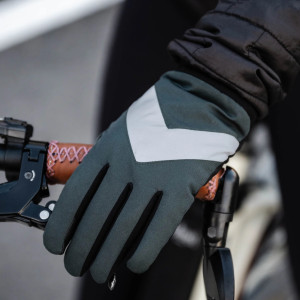 Gants Réfléchissants pour Vélo (Taille S) Rainette