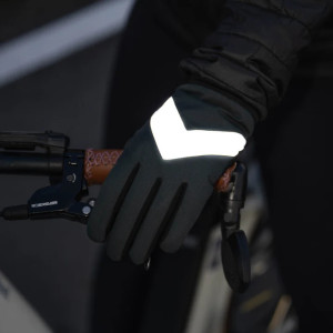 Gants Réfléchissants pour Vélo (Taille S) Rainette