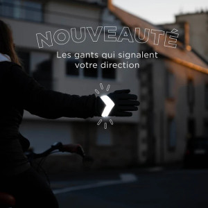 Gants Réfléchissants pour Vélo (Taille S) Rainette