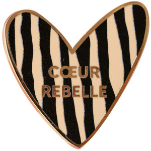 Pin's "Coeur Rebelle" Zakuw