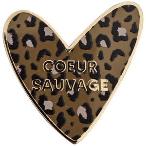 Pin's "Coeur Sauvage" Zakuw