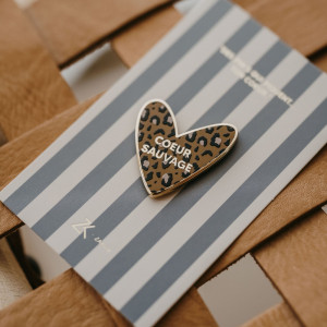 Pin's "Coeur Sauvage" Zakuw