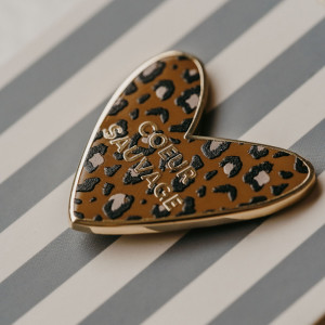 Pin's "Coeur Sauvage" Zakuw