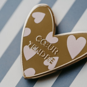 Pin's "Coeur Tendre" Zakuw