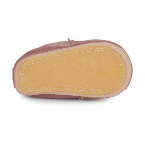 Chaussons bébé en cuir My Blublu "Lapinou Rose" Easy Peasy
