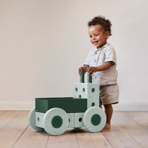 Trotteur 3-en-1 "Ocean Mint / Forest Green" (6-36 mois) Modu