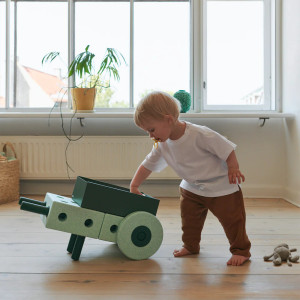 Trotteur 3-en-1 "Ocean Mint / Forest Green" (6-36 mois) Modu