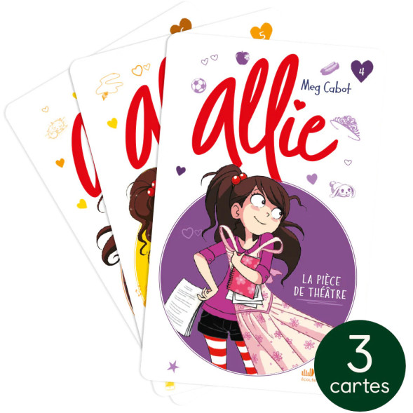 Livre audio pour YOTO "Collection Le Carnet d'Allie, vol. 4 à 6" (8-12 ans)