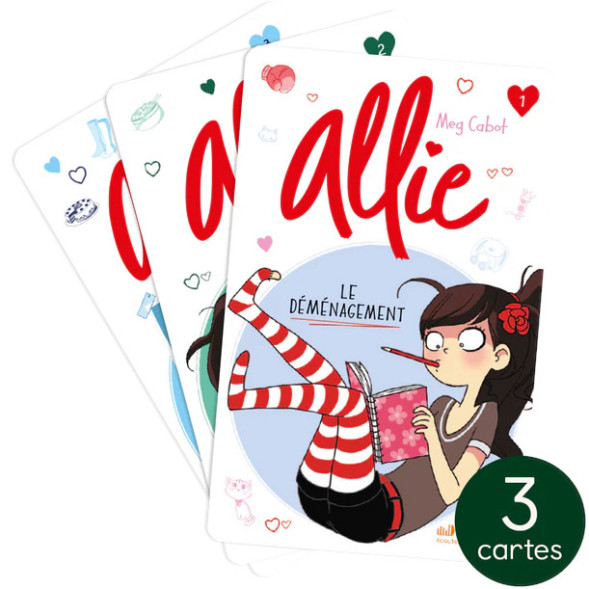 Livre audio pour YOTO "Collection Le Carnet d'Allie, vol. 1 à 3" (8-12 ans)