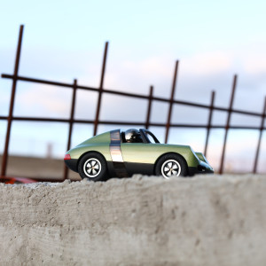 Voiture Luft Hopper "Vert Olive/Noir " (17,5 cm) Playforever