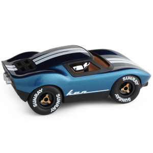 Voiture Mini Ken Cash "Bleu/Blanc"  (17,40cm) Playforever