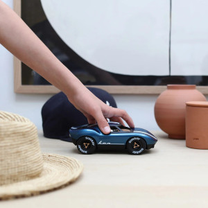 Voiture Mini Ken Cash "Bleu/Blanc"  (17,40cm) Playforever