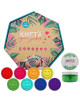 Coffret de pâte à modeler "8 couleurs" (8 pots de 125g)