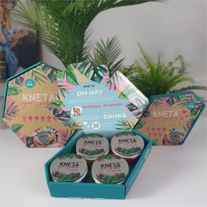 Kit de pâte à modeler 4 couleurs (4 pots) Kneta