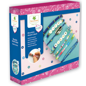 Coffret de Bijoux "Bracelets Heishi Cobalt"  Sycomore