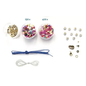 Coffret de Bijoux "Bracelets Heishi Cobalt"  Sycomore