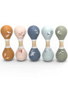 Maracas en bois (1-3 ans) Speedy Monkey