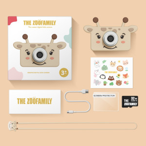 Appareil photo numérique Zoofriends "Girafe" (3-7 ans)  The Zoo Family