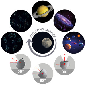 Projecteur d'images KIDISTAR "Galaxies et Océans" (3 ans et +) Kidywolf