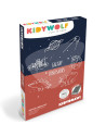 Recharge de dessins pour KIDYDRAW-MINI "Dinosaures" et "Galaxie" KIDYWOLF