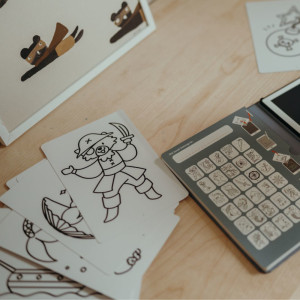 Recharge de dessins pour KIDYDRAW-MINI "Océans & Pirates" et "Animaux" KIDYWOLF