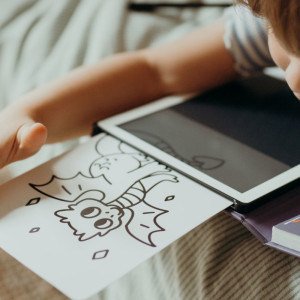 Recharge de dessins pour KIDYDRAW-MINI "Il était une fois" et "Animaux" KIDYWOLF