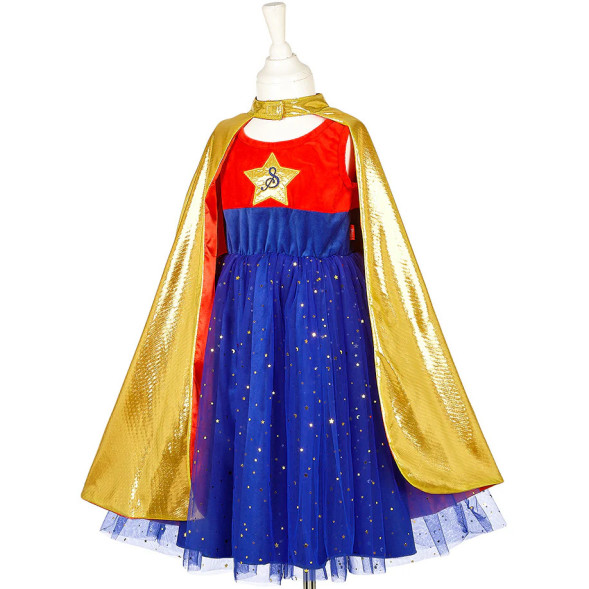 Déguisement enfant "Super Heros Fille" (5-7 ans)