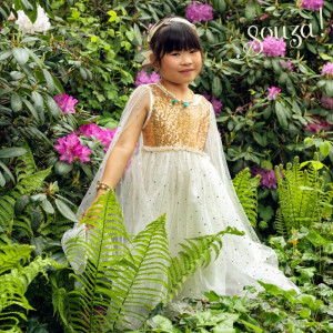 Déguisement enfant "Robe Princesse Doriane" (3-4 ans) Souza