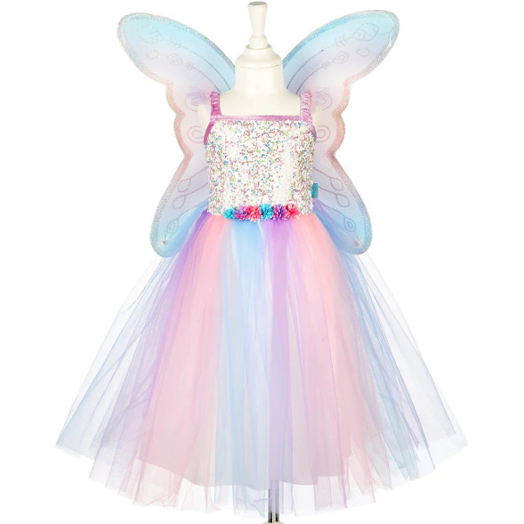 Déguisement enfant "Robe de Fée Felicity avec ailes" (5-7 ans)