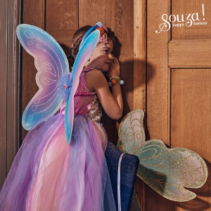 Déguisement enfant "Robe Felicity avec ailes" (5-7 ans) Souza