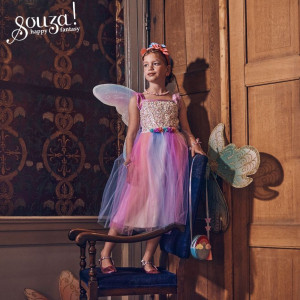 Déguisement enfant "Robe Felicity avec ailes" (5-7 ans) Souza