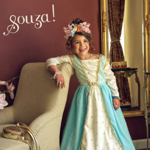 Déguisement enfant "Robe Princesse Josephina" (5-7 ans) Souza