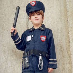 Déguisement enfant "Policier" (3-4 ans) Souza