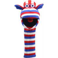 Marionnette Eco Sockettes "Sammy" avec couineur (18 mois et +)