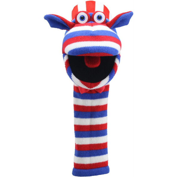Marionnette Eco Sockettes "Sammy" avec couineur (18 mois et +)