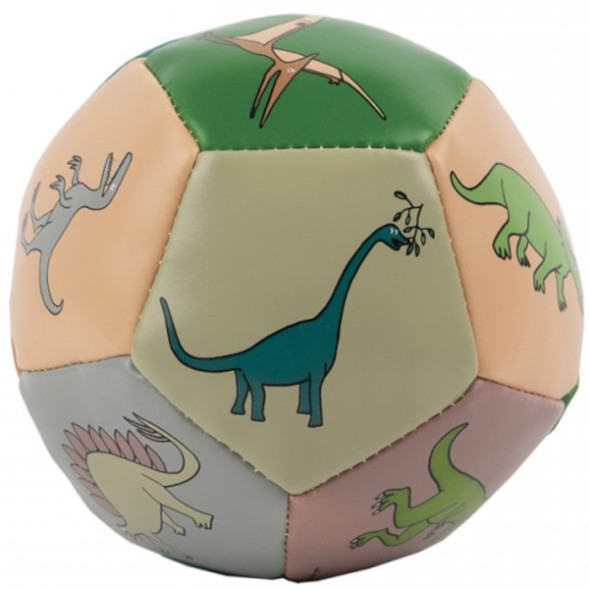 Balle bébé souple "Les Dinosaures" (1 an et +)