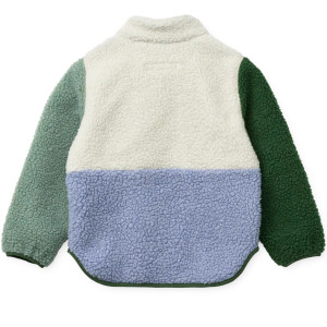 Veste polaire en PET recyclé Nolan "Dusty Lavender Multi Mix" Liewood