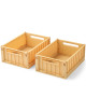 Caisses de rangement pliables Weston S "Lemon Yellow"